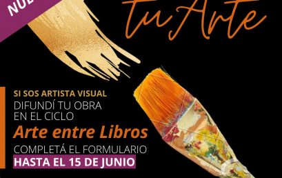 Convocatoria Abierta a artistas visuales para el Ciclo Arte Entre Libros