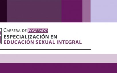 Se abrió la preinscripción a la carrera de posgrado Especialización en Educación Sexual Integral de la UPC