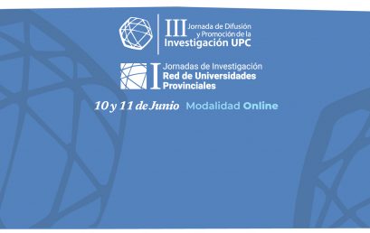 Esta semana: III Jornada de Difusión y Promoción de la Investigación de la UPC y I Jornada de Investigación de la RUP