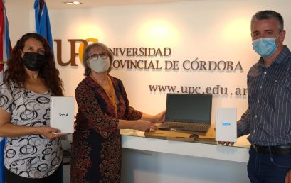 La UPC hizo entrega de equipamiento para el desarrollo turístico y educativo de Cruz del Eje