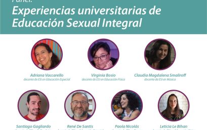 Invitamos al Panel: experiencias universitarias de Educación Sexual Integral