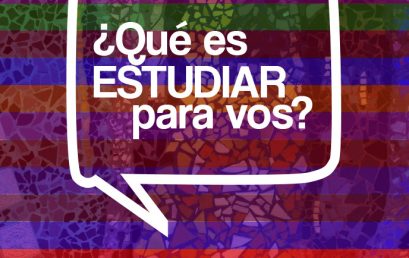 ¿Qué es ESTUDIAR para vos? Acercamos 32 respuestas/ testimonios de estudiantes de la FAD