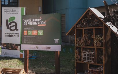 La UPC inauguró el Primer Punto Urbano de Polinización