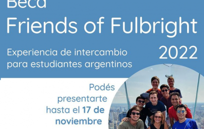 Convocatoria para Beca Friends of Fulbright en Estados Unidos- 2022