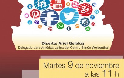 No te pierdas la Conferencia: Discursos de Odio en las Redes Sociales