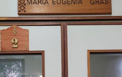 Un aula con el nombre de María Eugenia Gras