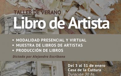 Taller de verano: Libro de Artista