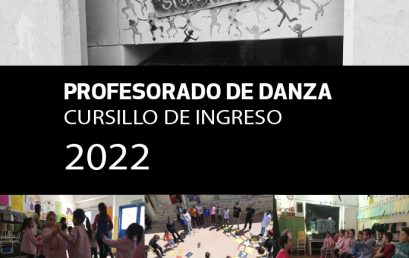 Profesorado de Danza: Información sobre el CIEU 2022