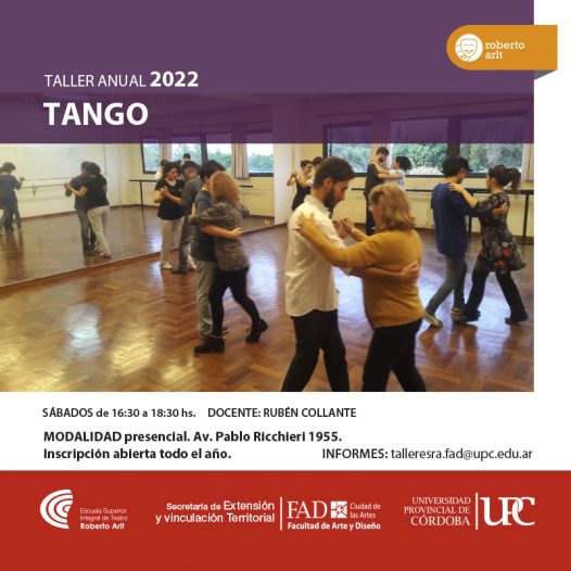 Taller Abierto Anual 2022 Tango