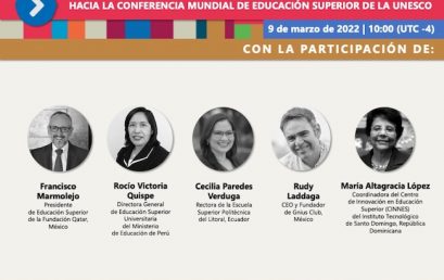 Webinar: Impacto del COVID-19 en la educación superior | Tercera Conferencia Mundial de Educación Superior de la UNESCO