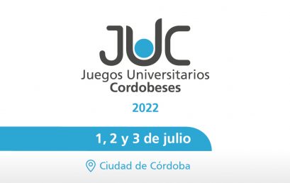 ¡Se vienen los Juegos Universitarios Cordobeses 2022!