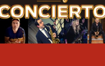 Invitación al Concierto VII Encuentro de Saxofonistas CBA 2022