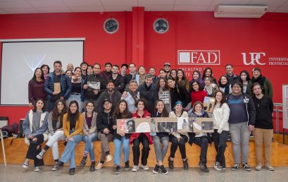 Visita en la UPC del profesor Gilles Saussier de la École Nationale Superièure de la Photographie de Arles