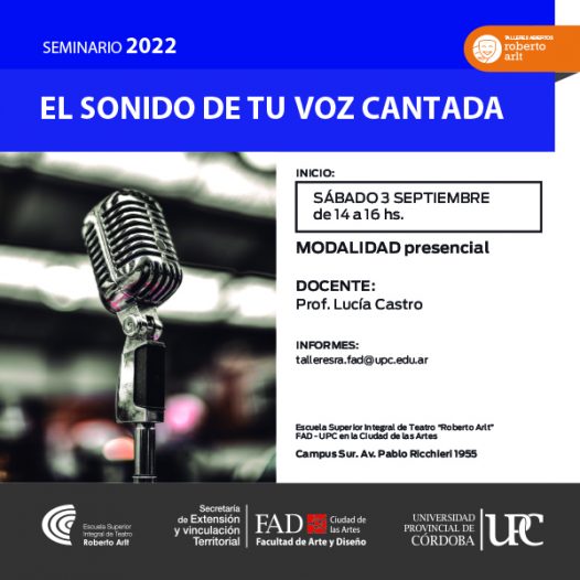 Taller: El sonido de tu voz cantada