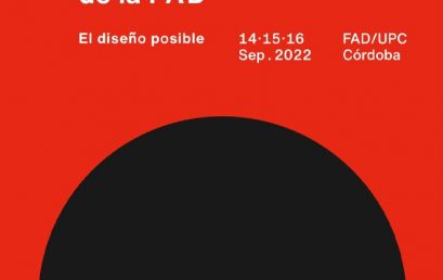 Invitación al 1° Congreso Nacional de Diseño en la FAD: “El Diseño Posible”