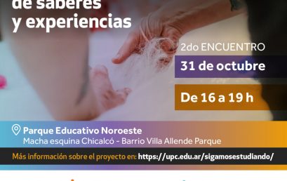 Te invitamos al encuentro “Tejido Común de saberes y experiencias”