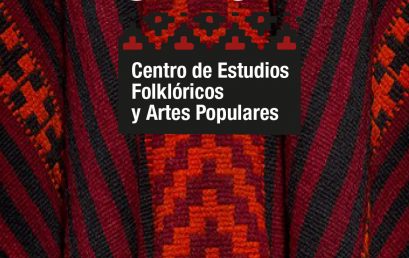 Invitación a la presentación del CEFolk: Centro de Estudios Folklóricos y Artes Populares