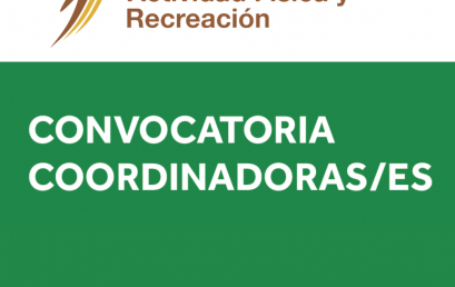 Convocatoria de Coordinadoras/es para las actividades del Programa Deporte, Actividad Física y Recreación de la UPC