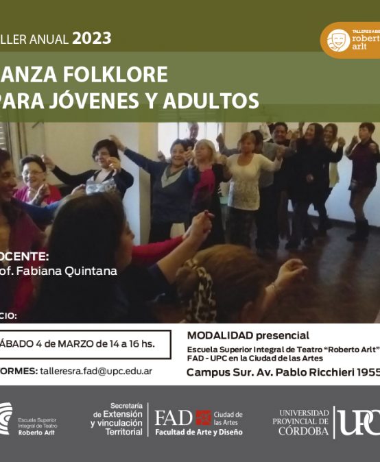 Taller de Danza Folklore para Jóvenes y Adultos