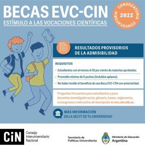 EVC-CIN Admisibilidad