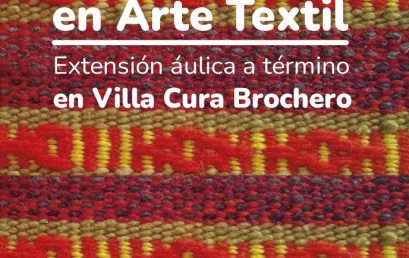 Se abre una extensión áulica en Villa Cura Brochero de la Tecnicatura Universitaria en Arte Textil