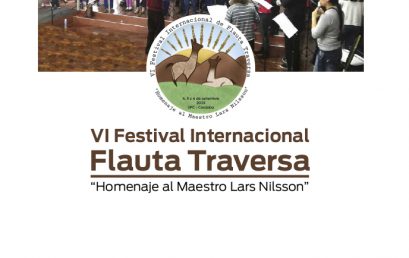 Se prepara el VI Festival Internacional de Flauta Traversa