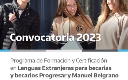 Becas Progresar: dónde y cómo puedo estudiar idiomas