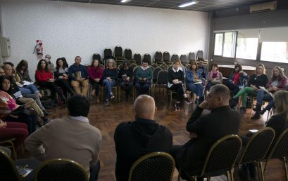 Reunión del rector de UPC con decana y equipo de gestión de la FAD