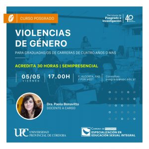 Violencia género flyer