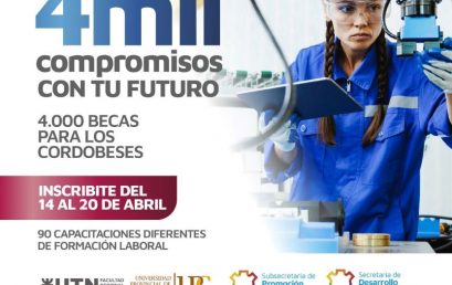 Inscripciones abiertas para las nuevas “Becas Compromiso”