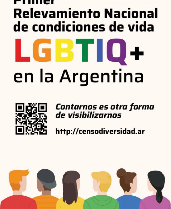 Se lanza el 1er Relevamiento Nacional de Condiciones de Vida de la Diversidad Sexual y Genérica en la Argentina
