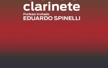 Curso libre y gratuito de clarinete con el Prof. Eduardo Spinelli