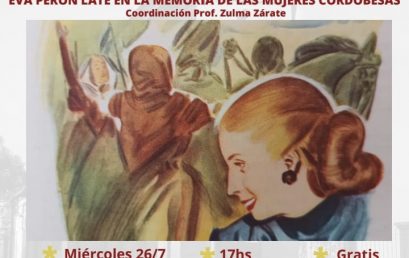 Muestra Memoria, Arte y Patrimonio Cultural: Eva Perón Late en la Memoria de las Mujeres Cordobesas