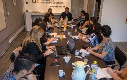 Referentes estudiantiles se reunieron con el rector normalizador y el equipo de trabajo