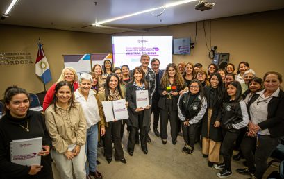 La FEF Ipef celebró un convenio con el Ministerio de la Mujer y la Agencia Córdoba Deportes para el dictado del curso de formación Trayecto Pedagógico Arbitral Femenino