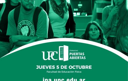 Facultad de Turismo y Ambiente-UPC: El jueves 5 de octubre vení a la Jornada de Puertas Abiertas