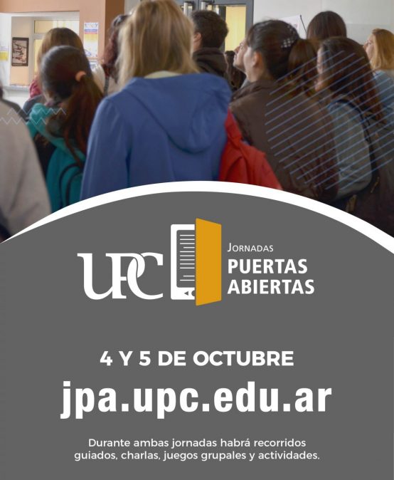 Se vienen las Jornadas de Puertas Abiertas 2023 de la UPC