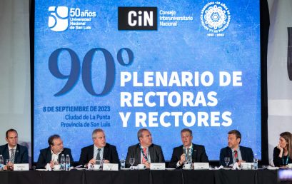 UPC participó del 90° Plenario de Rectoras y Rectores del Consejo Interuniversitario Nacional (CIN)